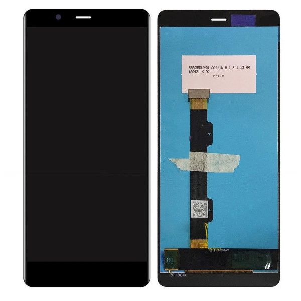 Дисплей для телефону Nokia 5.1 Dual Sim (TA-1075) з сенсорним склом (Чорний) Оригінал Китай