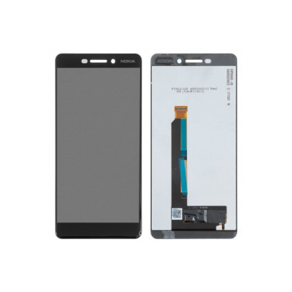 Дисплей для Nokia 6.1 Dual Sim TA-1050 | TA-1043 с сенсорным стеклом (Черный) Оригинал Китай