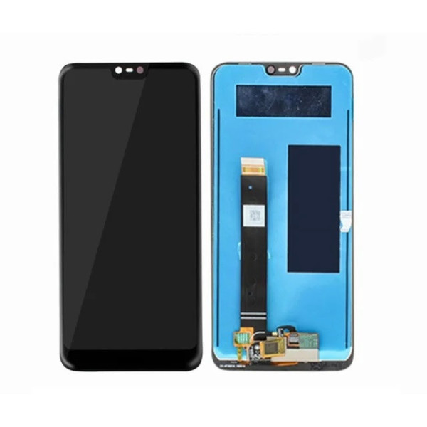 Дисплей для телефону Nokia 7.1 Dual Sim з сенсорним склом (Чорний) Оригінал Китай