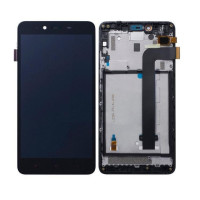 Дисплей для Xiaomi RedMi Note 2 c сенсорним склом в рамці (Чорний) Оригінал Китай