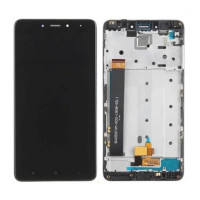 Дисплей для Xiaomi Redmi Note 4 MediaTek с сенсорным стеклом в рамке (Черный) Оригинал Китай