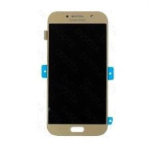 Дисплей для Samsung SM-A520F Galaxy A5 (2017) с сенсорным стеклом (Золотой) Сервисный оригинал