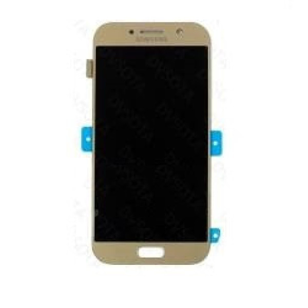 Дисплей для Samsung SM-A520F Galaxy A5 (2017) с сенсорным стеклом (Золотой) Сервисный оригинал