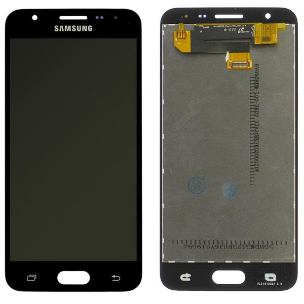 Дисплей для Samsung G570 Galaxy J5 Prime с сенсорным стеклом (Черный) с регулируемой подсветкой