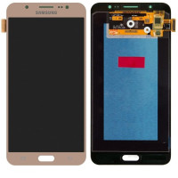 Дисплей для Samsung J710F | J710H Galaxy J7 2016 (GH97-18855A) з сенсорним склом (Золото) Сервісний оригінал