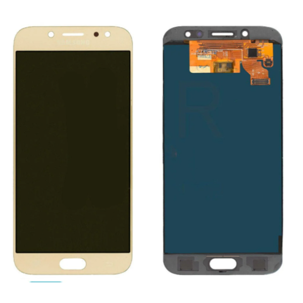 Дисплей для Samsung J730 Galaxy J7 2017 с сенсорным стеклом (Золотой) OLED