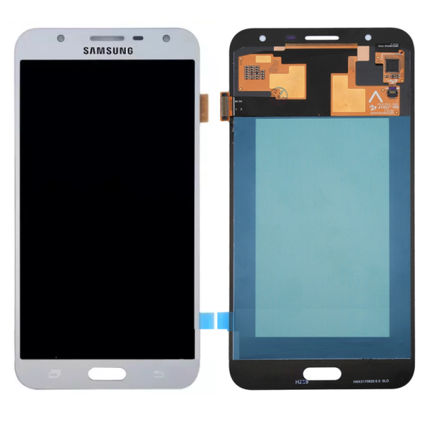 Дисплей для Samsung J701 Galaxy J7 Neo (2017) с сенсорным стеклом (Серебристый) OLED