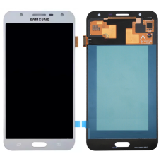 Дисплей для Samsung J701 Galaxy J7 Neo (GH97-20904C) с сенсорным стеклом (Серебристый) Сервисный оригинал