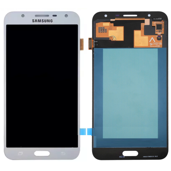 Дисплей для Samsung J701 Galaxy J7 Neo (GH97-20904C) с сенсорным стеклом (Серебристый) Сервисный оригинал