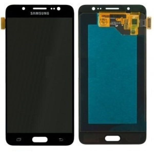 Дисплей для Samsung J510F | J510H Galaxy J5 2016 с сенсорным стеклом (Черный) Сервисный оригинал
