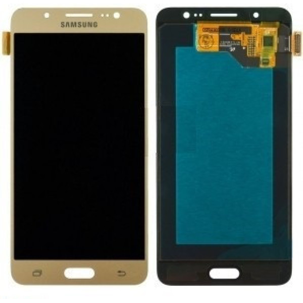 Дисплей для Samsung J510F | J510H Galaxy J5 2016 с сенсорным стеклом (Золотой) Сервисный оригинал