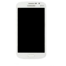 Дисплей для Samsung I9060 Galaxy Grand Neo Duos з сенсорним склом в рамці (Білий) Оригінал Китай