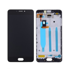 Дисплей для телефону Meizu M6 (M711) з сенсорним склом в рамці (Чорний) Оригінал Китай