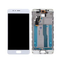 Дисплей для телефону Meizu M5s | M5s mini з сенсорним склом в рамці (Білий) Оригінал Китай