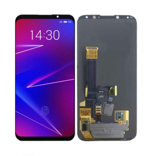 Дисплей для телефону Meizu 16X з сенсорним склом (Чорний) Оригінал Китай