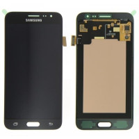 Дисплей для Samsung J320 Galaxy J3 (2016) с сенсорным стеклом (Черный) Оригинал Китай