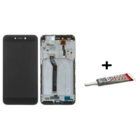 Дисплей для Xiaomi RedMi 5a | Redmi Go с сенсорным стеклом в рамке (Черный) Оригинал Китай