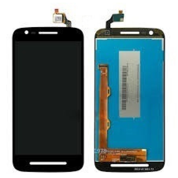 Дисплей для Motorola XT1700 Moto E3 з сенсорним склом (Чорний) Оригінал Китай