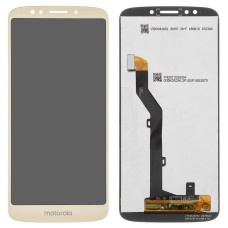Дисплей для Motorola Moto E5 XT1944 з сенсорним склом (Золотий) Оригінал Китай