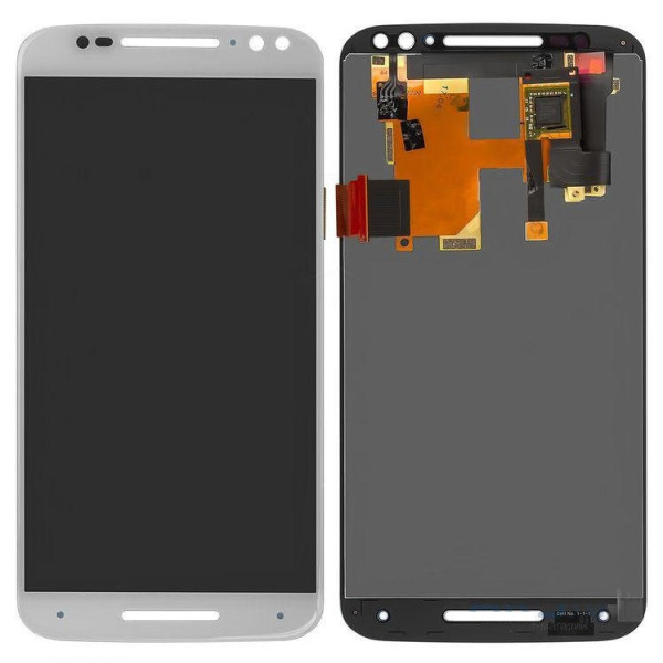 Дисплей для Motorola Moto X Style XT1570 | XT1572 | XT1575 з сенсорним склом (Білий) Оригінал Китай