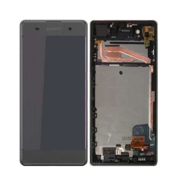 Дисплей для Sony F5121 | F5122 | F8131 | F8132 | Xperia X Perfomance з сенсором в рамці (Сірий) Оригінал Китай