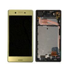 Дисплей для Sony F5121 | F5122 | F8131 | F8132 | Xperia X Perfomance з сенсором в рамці (Золотий | Зелений)