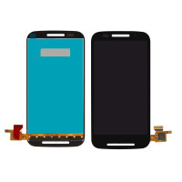 Дисплей для Motorola XT1021 Moto E | XT1022 | XT1025 з сенсорним склом (Чорний) Оригінал Китай