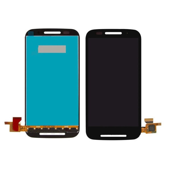 Дисплей для Motorola XT1021 Moto E | XT1022 | XT1025 з сенсорним склом (Чорний) Оригінал Китай
