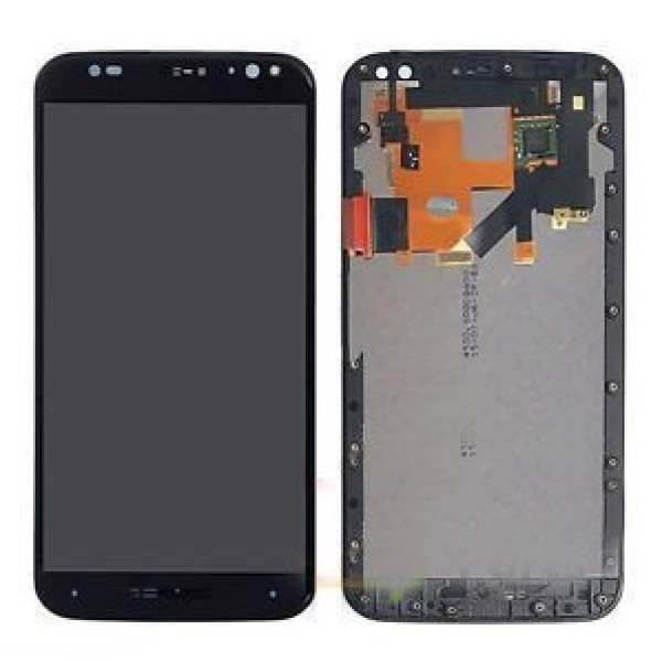Дисплей для Motorola Moto X Style XT1570 | XT1572 | XT1575 з сенсорним склом в рамці (Чорний) Оригінал Китай