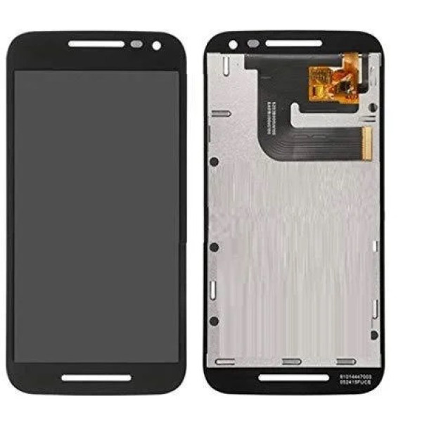 Дисплей для Motorola XT1557 Moto G Turbo з сенсорним склом (Чорний) Оригінал Китай