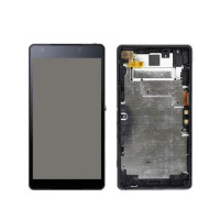 Дисплей для Sony D6563 Xperia Z2a з сенсорним склом в рамці (Чорний) Оригінал Китай