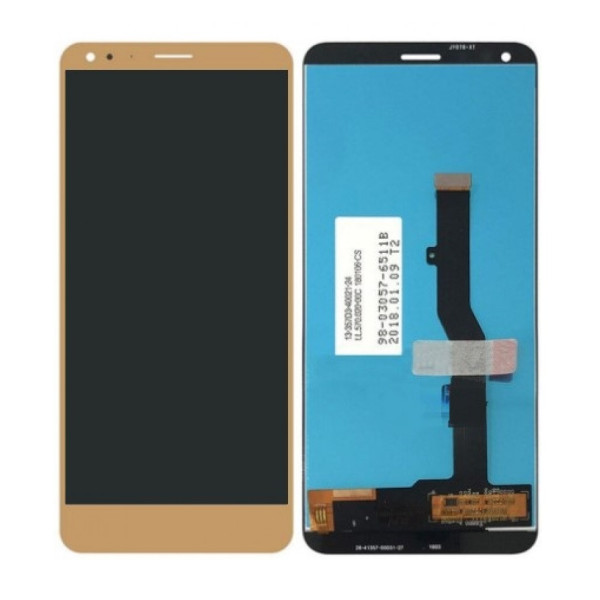 Дисплей для ZTE V9 з сенсорним склом (Золотий) Оригінал Китай
