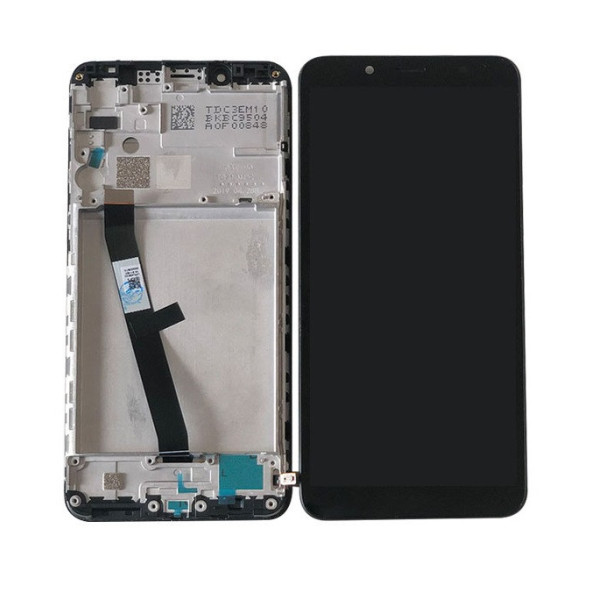 Дисплей для телефону Xiaomi RedMi 7A з сенсорным стеклом в рамке (Черный) Оригинал Китай