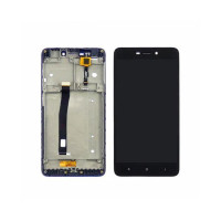 Дисплей для Xiaomi Redmi 4A c сенсорным стеклом в рамке (Черный) Оригинал Китай
