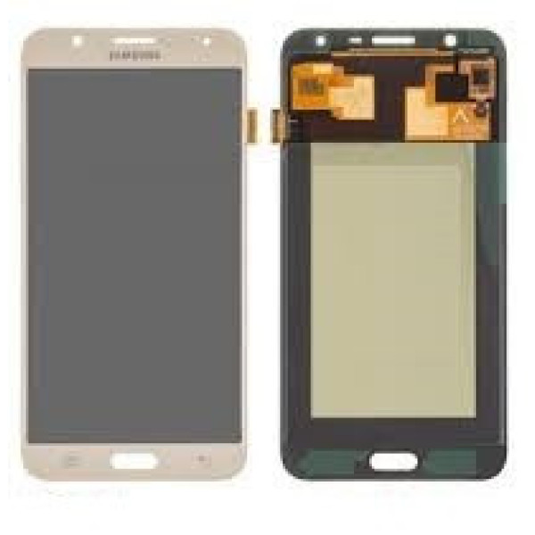 Дисплей для Samsung J701 Galaxy J7 Neo (2017) с сенсорным стеклом (Золотой) OLED