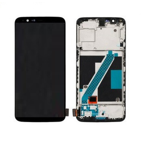 Дисплей для OnePlus 5T | A5010 (1+5T) з сенсорним склом в рамці (Чорний) TFT