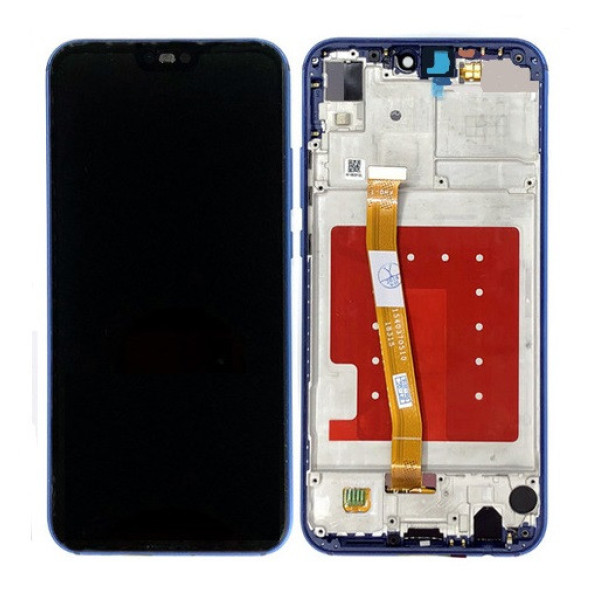 Дисплей для Huawei P20 Lite Dual Sim (ANE-L21 | ANE-LX1) | Nova 3e з сенсором в рамці (Синій) Оригінал Китай