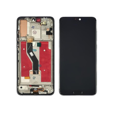 Дисплей Huawei P20 Pro з сенсорним склом з кнопкою Home в рамці IPS