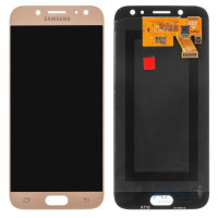 Дисплей для Samsung J530 Galaxy J5 2017 (GH97-20738C) с сенсорным стеклом (Золотой) Оригинал Китай