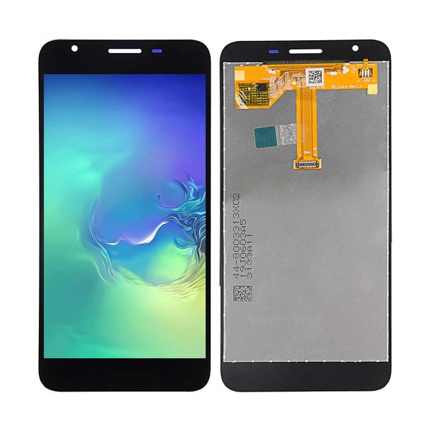 Дисплей для Samsung A260 Galaxy A2 Core (2019) GH97-22242A с сенсорным стеклом (Черный) Сервисный оригинал
