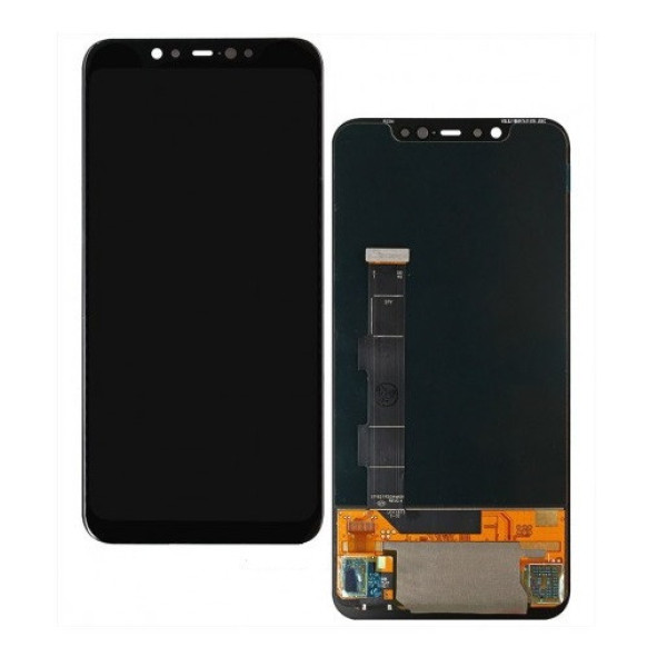 Дисплей для Xiaomi Mi8 c сенсорным стеклом (Черный) OLED