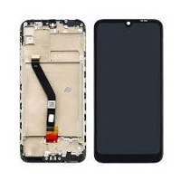 Дисплей для Huawei Y6 Pro (2019) с сенсорным стеклом в рамке (Черный) Оригинал Китай
