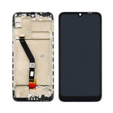 Дисплей для Huawei Y6 Pro (2019) с сенсорным стеклом в рамке (Черный) Оригинал Китай