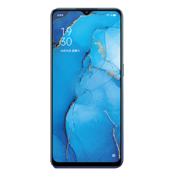 Дисплей для Oppo Reno 3 с сенсорным стеклом (Черный) Оригинал Китай