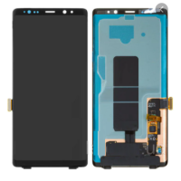 Дисплей для Samsung N950 Galaxy Note 8 з сенсорним склом в рамці (Золотий) Оригінал Китай
