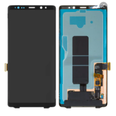 Дисплей для Samsung N950 Galaxy Note 8 з сенсорним склом в рамці (Золотий) Оригінал Китай