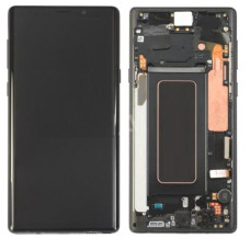 Дисплей для Samsung N960 Galaxy Note 9 с сенсорным стеклом в рамке (Черный) Оригинал