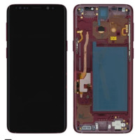 Дисплей для Samsung N960 Galaxy Note 9 з сенсорним склом в рамці (Бордовий) Оригінал