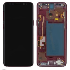 Дисплей для Samsung N960 Galaxy Note 9 з сенсорним склом в рамці (Бордовий) Оригінал