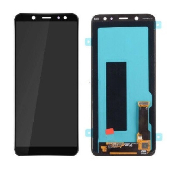Дисплей для Samsung SM-A600F Galaxy A6 (2018) с сенсорным стеклом (Черный) OLED